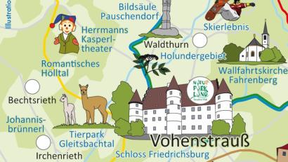 Bild: exb
Ein Ausschnitt aus dem neuen Vohenstraußer Flyer.