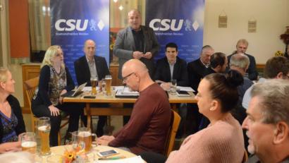 Bild: Kunz
CSU-Fraktionschef Wolfgang Pausch appelliert an alle Ortsverbände, bis Mitte Dezember geeignete Kandidaten für die Stadtratswahlen zu melden.