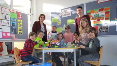 Bild: exb
Die Altenstädter Grundschüler können sich nun im Spielezimmer austoben.