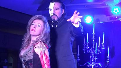 Bild: san
Stimmgewaltig und ausdrucksstark: Janet Marie Chvatal und Marc Gremm mit Stücken aus dem Phantom der Oper.