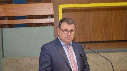 Bild: fz
Bürgermeister Karl-Heinz Budnik nimmt zur aktuellen Entwicklung der Stadt Stellung.