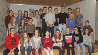 Bild: nm
Die Theatergruppe "Theresienstadl" hat auch eine Nachwuchstruppe. Die probt derzeit intensiv für einen Auftritt am 16. Dezember im Helgert-Steinbruch. Bild: nm