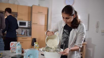 Bild: gld
Weniger einfach als gedacht: Lebkuchenhaus backen