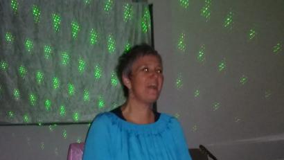 Bild: hmp
Märchenerzählerin Sabine Kreiner in Aktion.