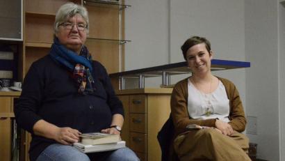 Bild: Kunz
Leiten das Psychoseseminar: Inge-Anna Bergmann (links) und Psychologin Sabine Frischholz.