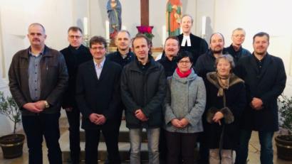 Bild: bk
Der neue Kirchenvorstand in Kaltenbrunn.