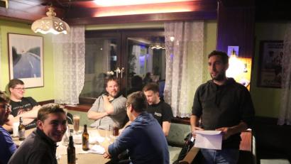 Bild: exb
Vorsitzender Jochen Päßler lässt in seinem Bericht das Vereinsjahr Revue passieren.