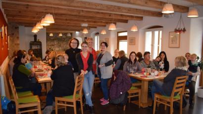 Bild: exb
Das Familienfrühstück ist ein voller Erfolg.