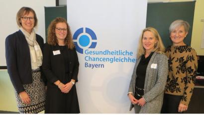 Bild: Hirsch
Johanna Baumann, Kathrin Steinbeißer, Marianne Spahn und Marlene Groitl (von links) leiten die Aktionsgruppe „Gesundes Altern auf dem Land“.