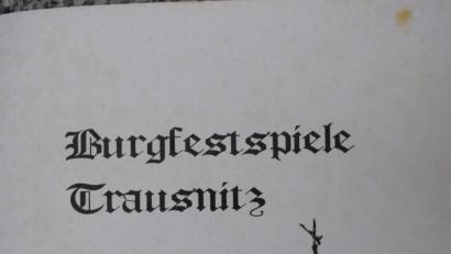 Bild: bnr
Nach 25 Jahren trägt sich die Gemeinde Trausnitz mit dem Gedanken, ihre Geschichte auf der Bühne wieder lebendig werden zu lassen. Jetzt liegt es an den Bürgern, dies wieder in die Realität umzusetzen.