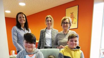 Bild: exb
Die Gewinner des Vorlesewettbewerbs an der Mittelschule Windischeschenbach.