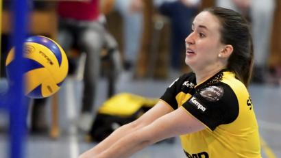 Bild: Hubert Ziegler
Elisabeth Kiehn sorgte mit einer starken Aufschlagserie zwischenzeitlich für neuen Schwung beim SV Hahnbach.