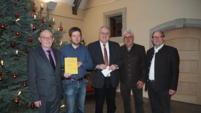 Bild: krb
"Franz Gleißner und seine Zeit" heißt das Buch über den bekannten Komponisten.