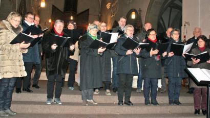 Bild: agr
Der Gesangsverein mit ihrer musikalischen Interpretation.