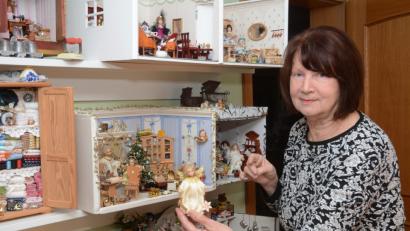 Bild: Gabi Schönberger
Die Weihnachtsengel liegen Agnes Kümpfel besonders am Herzen.