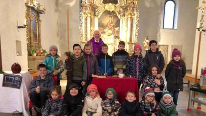 Bild: exb
Die Kinder gestalteten einen Gottesdienst.