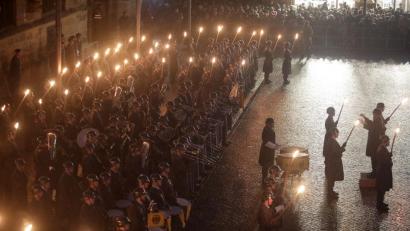 Bild: Steinbacher
Mit einem Großen Zapfenstreich verabschiedet sich im März die Panzerbrigade 12 endgültig aus Amberg.