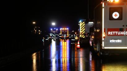 Bild: rw
Unfall im Begegnungsverkehr bei Menzlhof