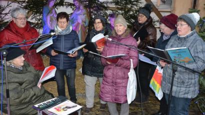 Bild: jr
Die "Landschmetterlinge" in Aktion.