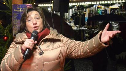 Bild: Kunz
Mit "Weil es Weihnacht wird" beendet Brigitte Traeger am Freitag die "Kultur am Christkindlmarkt"-Reihe.