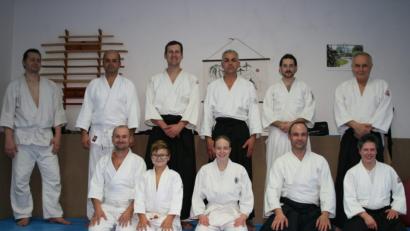Bild: exb
Die Teilnehmer am Aikido-Weihnachtstraining in Tachov.