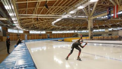 Bild: privat
Meghan Wystrichowski hat große Ziele: Die 16-jährige Eisschnellläuferin will 2022 zu den Olympischen Winterspielen nach Peking.