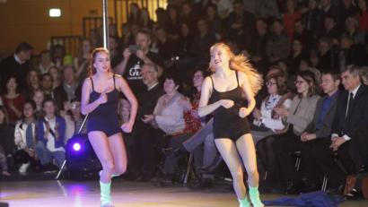 Bild: Hirsch
Auch bei der 14. Sportgala sind die Tänzerinnen aus Sokolov wieder mit von der Partie.