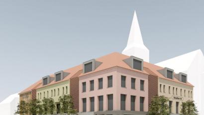 Bild: Schönberger-Architekten
Der „Oberpfälzer Hof“ soll zwar weiterhin so heißen, nach diesen Plänen von Investor Ralf Schneeberger und Architekt Christian Schönberger ist er aber kaum wiederzuerkennen.