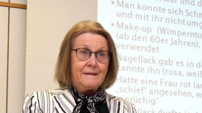 Bild: Hirsch
OTH-Professorin Dr. Irmgard Schroll-Decker stellte die Ergebnisse des Projekts "Wöis gwen is" vor.