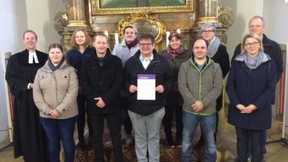 Bild: bk
Der neue Kirchenvorstand der evangelischen Kirchengemeinde Thansüß.