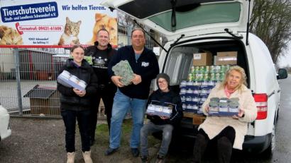 Bild: Hirsch
Tierheim Futter-Spende