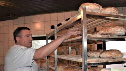 Bild: rgr
Hans Speckner an seinem letzten Backtag in der Stadtmühle.