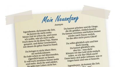 Bild: nt/az
Das Jahr 2018 in Gedichtform.
