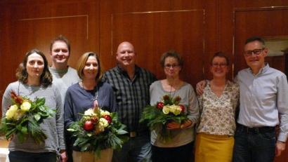 Bild: kgg
Im Bild (von links): Ulrike und Nico Roscher, Tanja Pritzl, Matthias und Michaela Bothe sowie Paula und Bernhard Pöllinger.