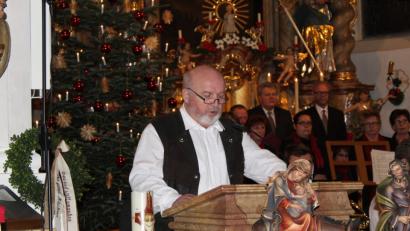 Bild: soj
Hubert Knott trug besinnliche Texte vor.