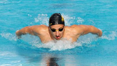 Bild: gb
Tim Schmalzreich lebt inzwischen in den USA, hält aber noch immer Oberpfalzrekorde, die er einst für den Tirschenreuther Schwimm-Club aufgestellt hat.