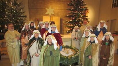Bild: exb
Segen und Gottes Gegenwart bringen die Sternsinger in den kommenden Tagen in die Haushalte.