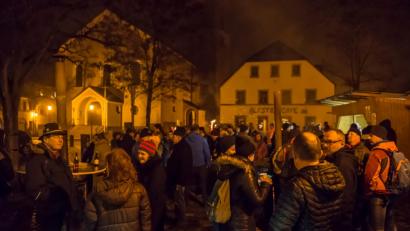 Bild: wms
Die Silvesterparty am Marktplatz bildete auch das Finale des Jubiläums 675 Jahre Bärnau.