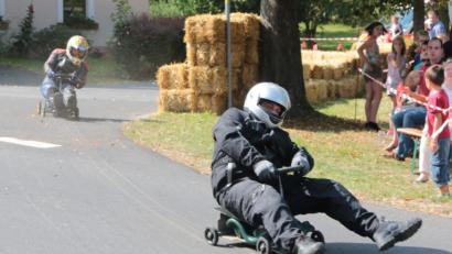 Bild: kdi
Beim Feuerwehr-Gartenfest im August gibt es eine Neuauflage des Bobbycar-Rennens.