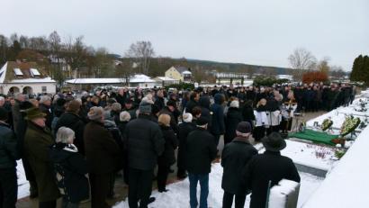 Bild: rn
Im Familiengrab findet Studiendirektor i. R. Martin Neukam seine letzte Ruhestätte.