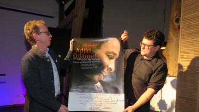 Bild: ubb
Die Vorsitzenden Wolfgang Horn und Markus Braun (v. li.) freuen sich schon auf die nächste Konzertreihe, die mit Musik aus Südafrika beginnt.