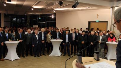Bild: stg
Rund 220 geladene Gäste begrüßt Bürgermeister Werner Nickl beim Neujahrsempfang der Stadt Kemnath am Freitagabend.