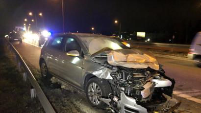 Bild: Alexander Auer
Unfall auf dem Odessaring in Regensburg