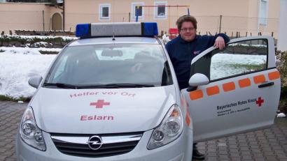 Bild: exb
Stefan Hammerl übernahm im vergangenen Jahr fast alle Einsätze der Helfer vor Ort in Eslarn.