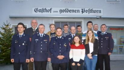 Bild: bk
Die Jugendarbeit trägt Früchte. Die Feuerwehr befördert den Nachwuchs.