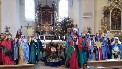 Bild: exb
Mehr als 5000 Euro sammeln die Sternsinger an zwei Tagen in Neukirchen, Etzelwang und Umgebung.
