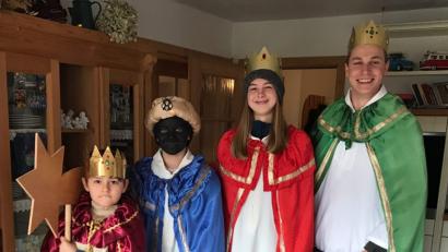 Bild: fpoz
Noah Schultes, Marie Müller, Sopie Müller und Lucas Reichenberger haben sich gerne für Kinder in Not engagiert.