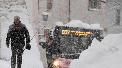 Bild: Tobias Hase
Berchtesgaden versinkt im Schnee.