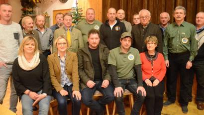 Bild: Kunz
Die neugewählte Vorstandschaft des Fischereivereins Weiden.