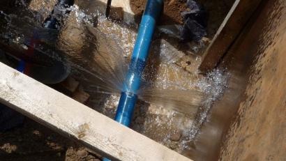 Symbolbild: exb
Die Zahl der Wasserrohrbrüche in Neustadt hat sich 2018 im Vergleich zu anderen Jahren verdoppelt.